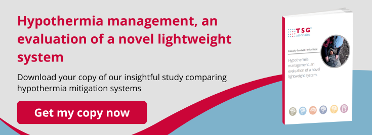 Hypothermia management, an evaluation of a novel lightweight system