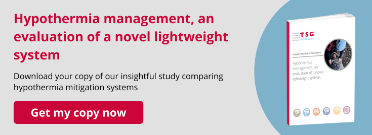 Hypothermia management, an evaluation of a novel lightweight system
